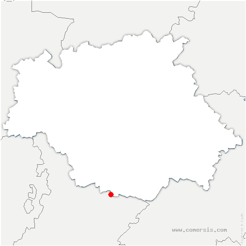 carte de localisation de Duffort