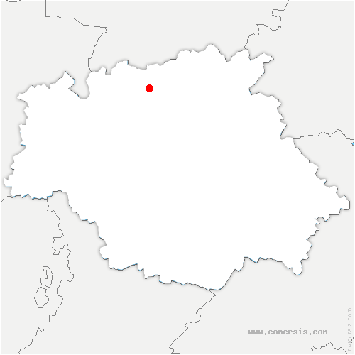 carte de localisation du Fossat