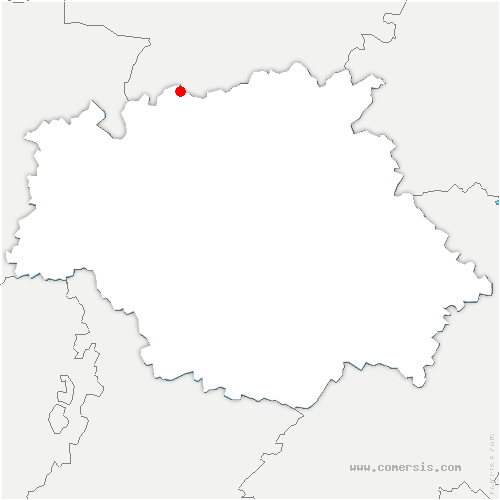 carte de localisation de Fourcès