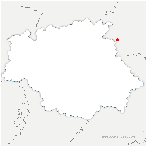 carte de localisation de Francarville