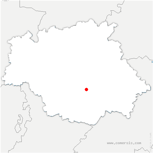 carte de localisation de Fréchendets