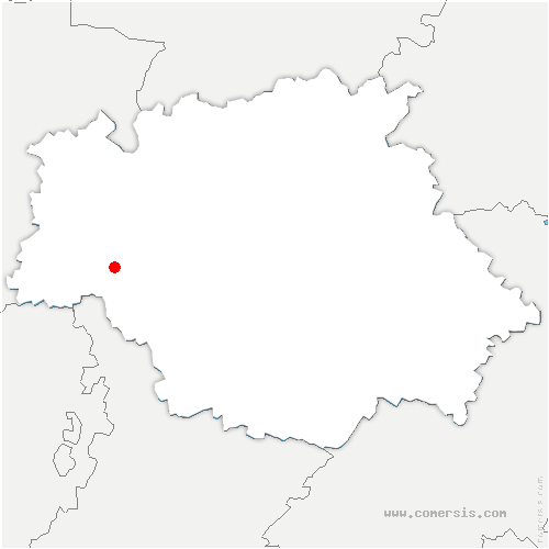 carte de localisation de Fustérouau