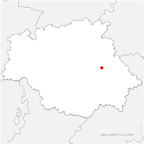 carte de localisation de Galez