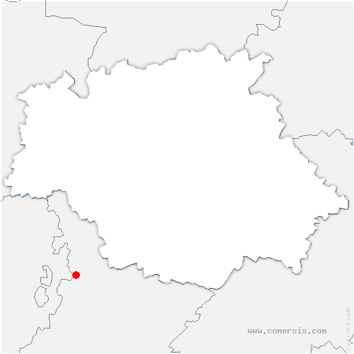 carte de localisation de Gariès