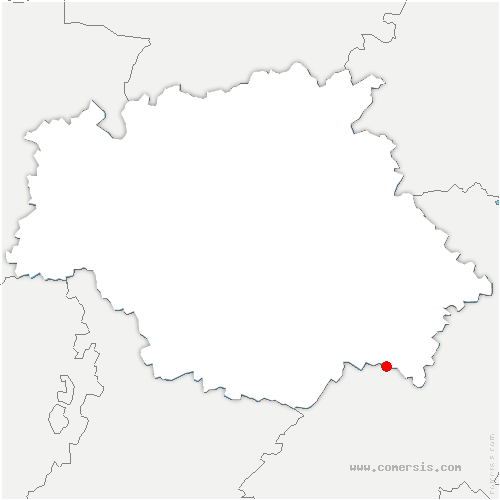 carte de localisation de Garravet