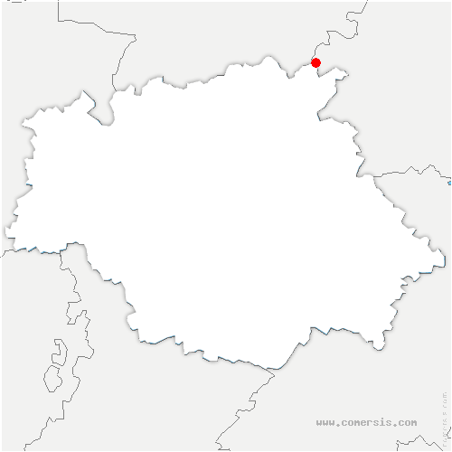 carte de localisation de Gimbrède