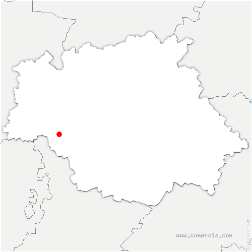 carte de localisation de Giroussens