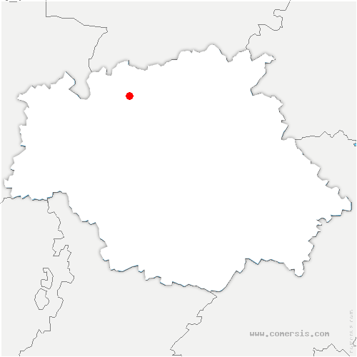 carte de localisation de Gondrin