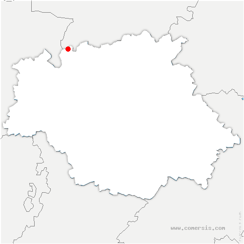 carte de localisation de Labarrère