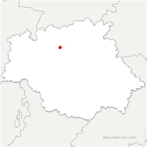 carte de localisation de Lagardère