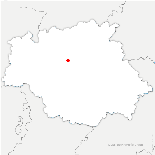 carte de localisation de Lahage