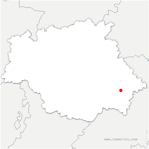carte de localisation de Lahas