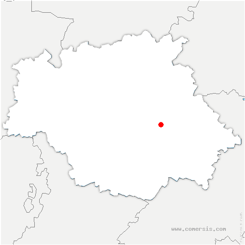 carte de localisation de Lahitte
