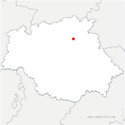 carte de localisation de Lamothe-Goas