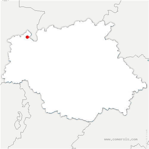carte de localisation de Larée