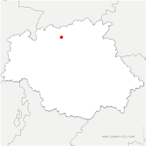 carte de localisation de Larressingle