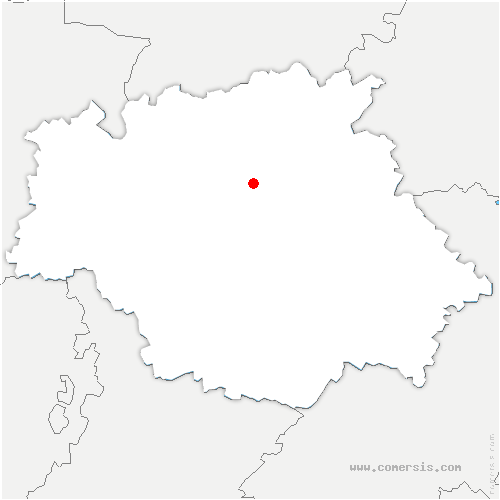 carte de localisation de Larroque-Saint-Sernin