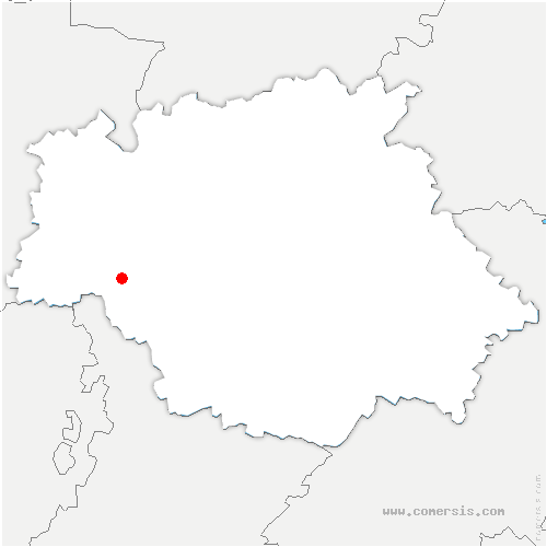 carte de localisation de Lasserade