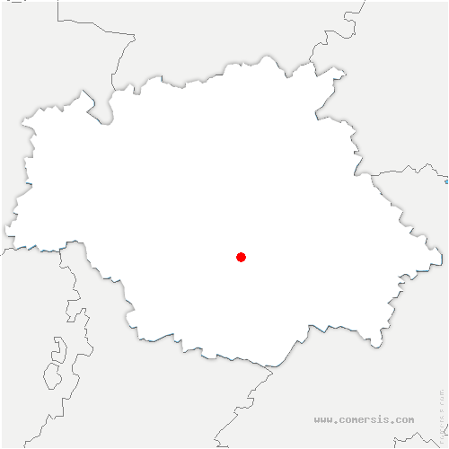 carte de localisation de Latour