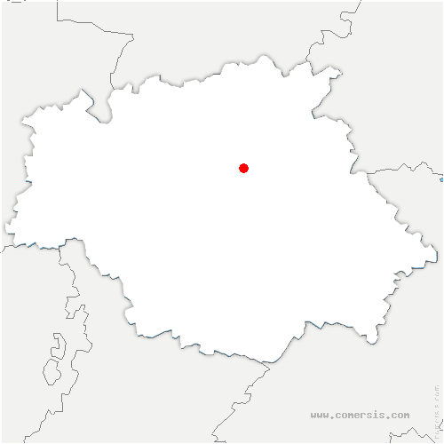 carte de localisation de Lavardens