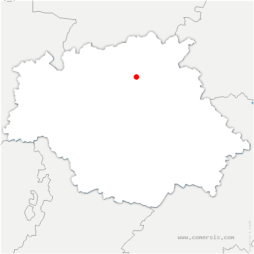 carte de localisation de Lescurry