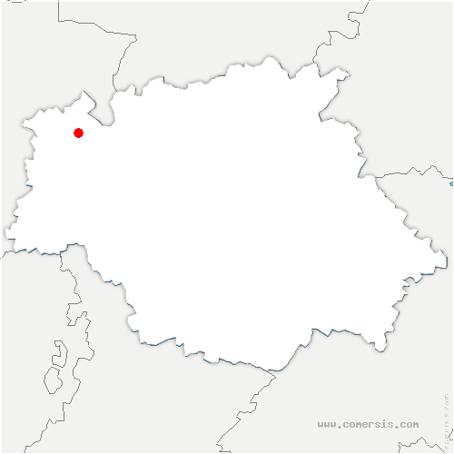 carte de localisation de Lias-d'Armagnac