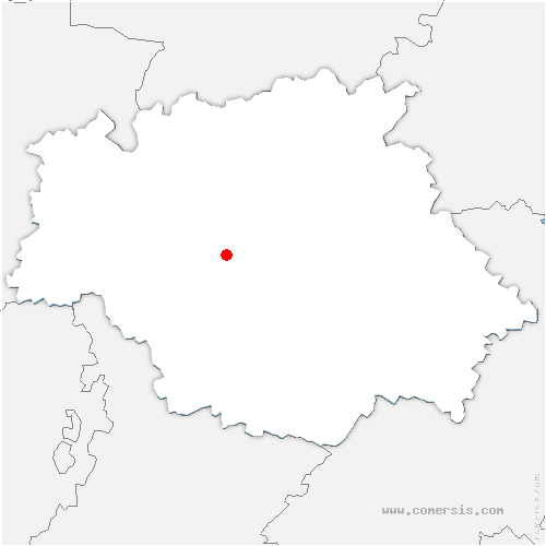 carte de localisation de Louey