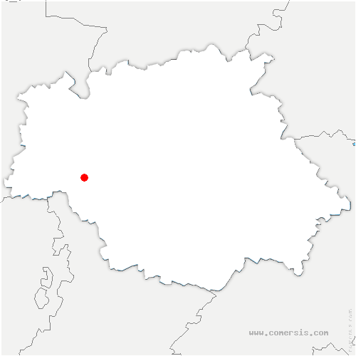 carte de localisation de Loussous-Débat