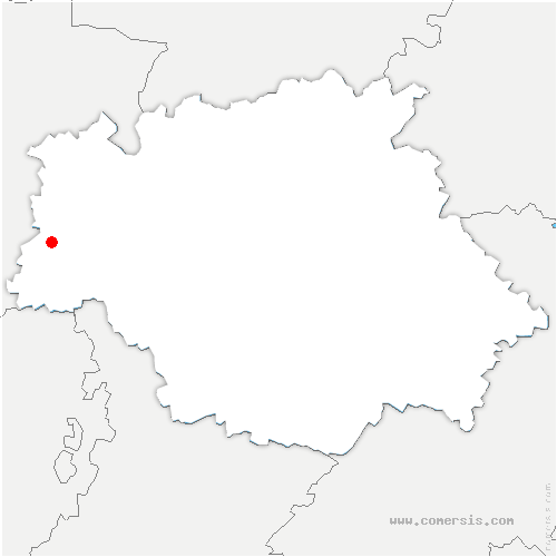 carte de localisation de Luppé-Violles