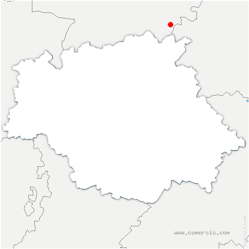 carte de localisation de la Magdelaine-sur-Tarn