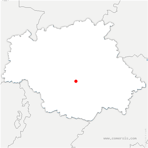 carte de localisation de Mailholas