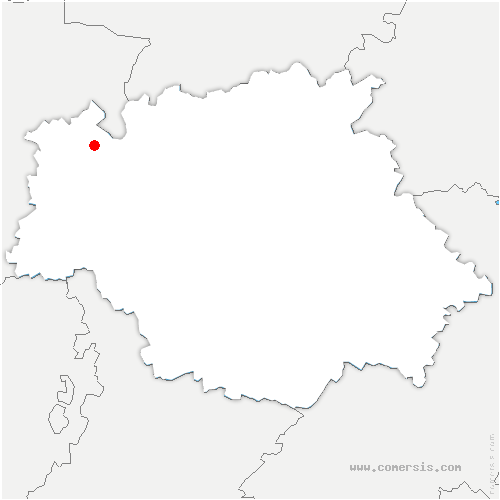 carte de localisation de Marguestau