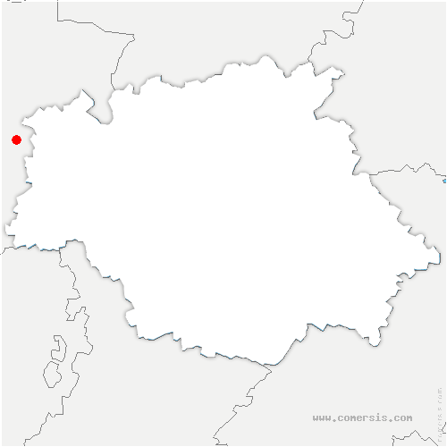 carte de localisation de Marquein