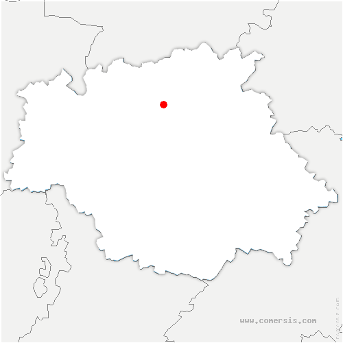 carte de localisation de Marsac