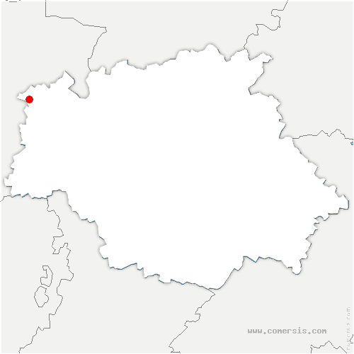 carte de localisation de Mauléon-d'Armagnac