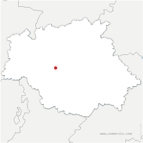 carte de localisation de Meauzac