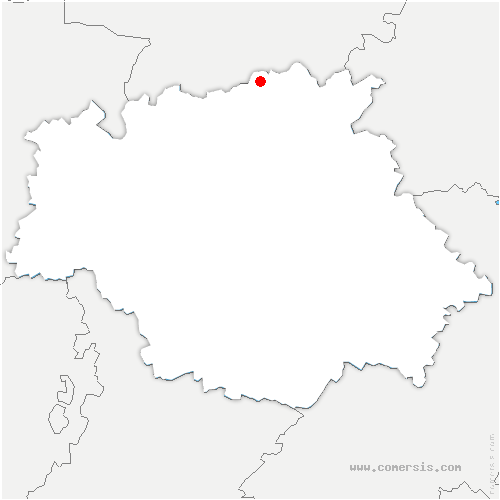 carte de localisation de Merville