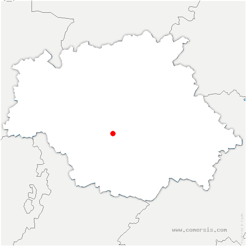 carte de localisation de Mirannes
