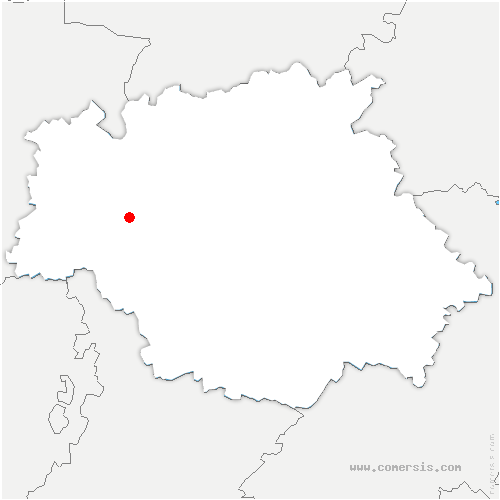 carte de localisation de Molas