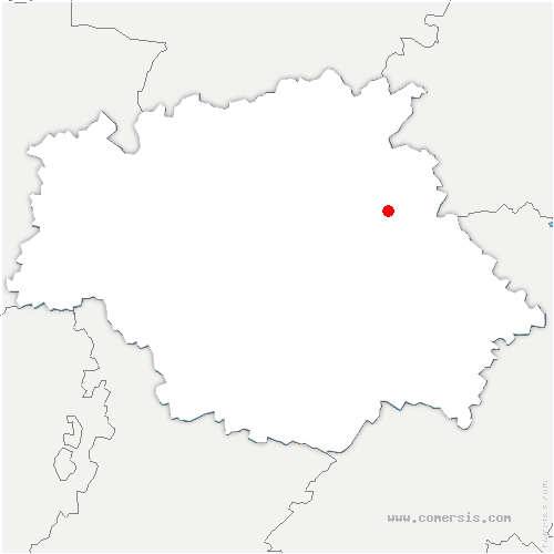carte de localisation de Monfort