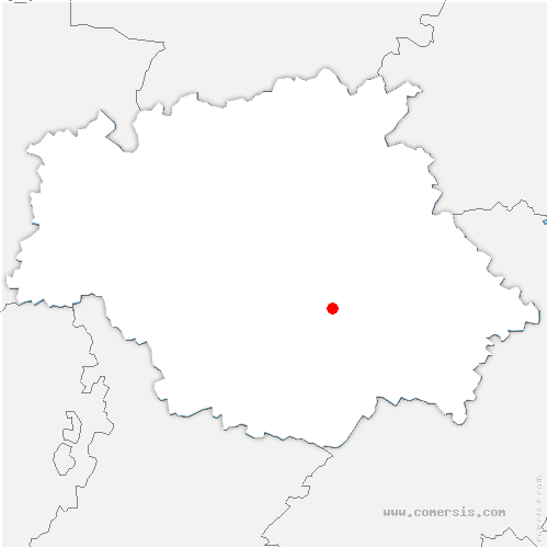 carte de localisation de Mont-de-Marsan