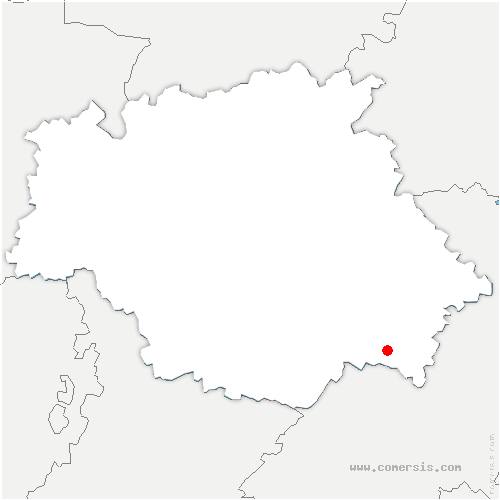 carte de localisation de Montadet
