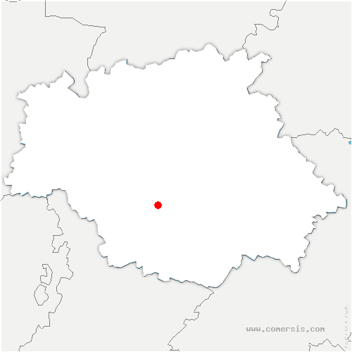 carte de localisation de Montesquiou
