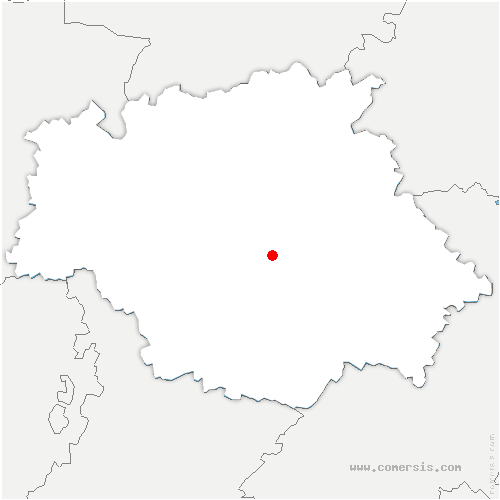 carte de localisation de Montgazin