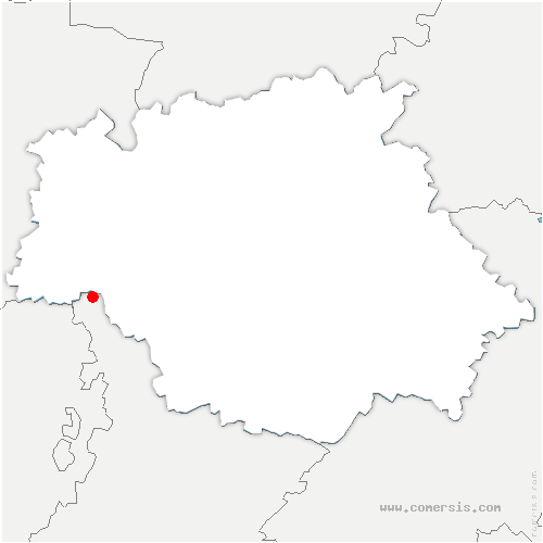 carte de localisation de Montmaurin