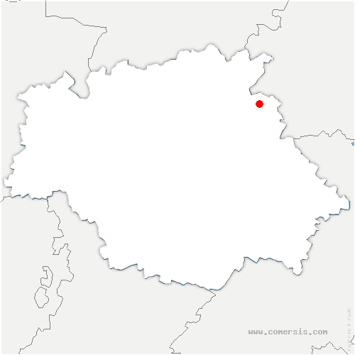 carte de localisation de Mouillac