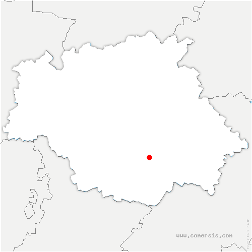 carte de localisation d'Ornézan