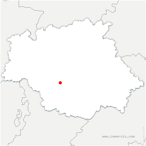 carte de localisation de Palaminy