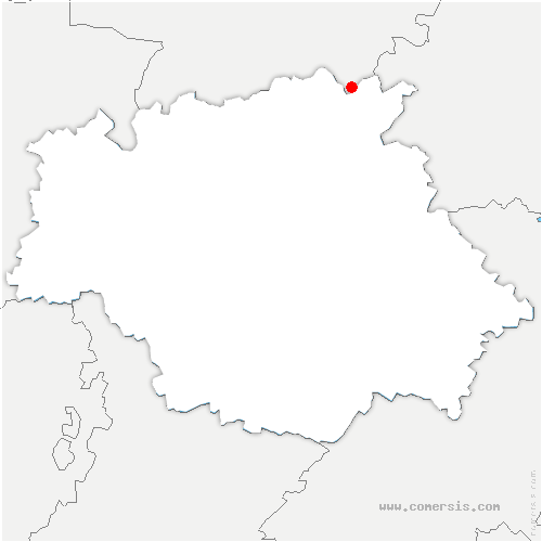 carte de localisation de Pechbonnieu