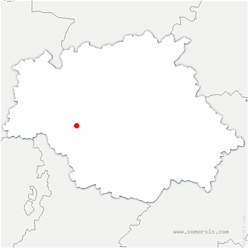 carte de localisation de Peyrissas